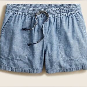 Jcrew Pull On Chambray Shorts